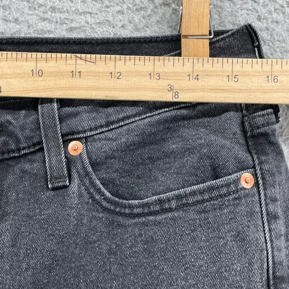 Levis 514 Jeans Mens 30x27 Black‎ Denim Straight Leg Five Pocket Stretch Pants